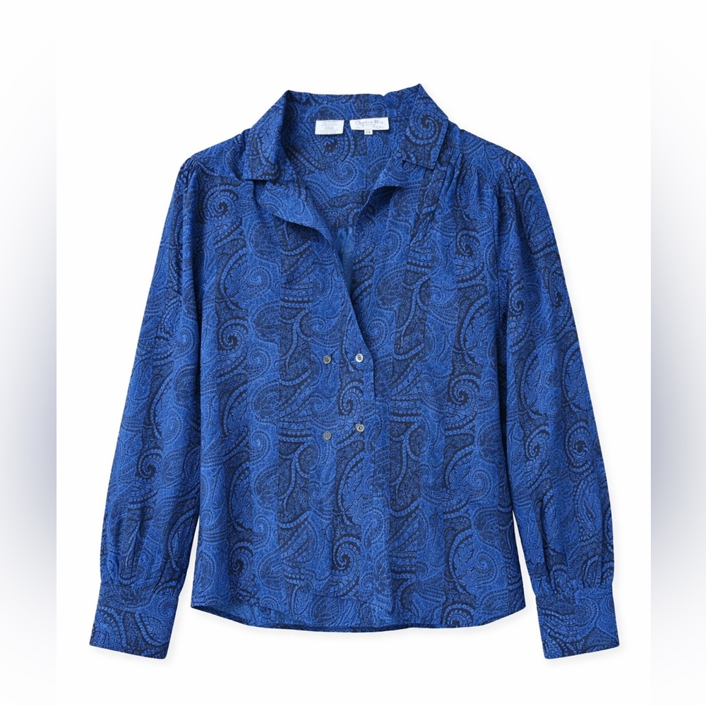 Vintage Christian Dior paisley top